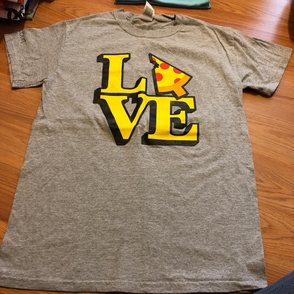 Love pizza shirt unisex